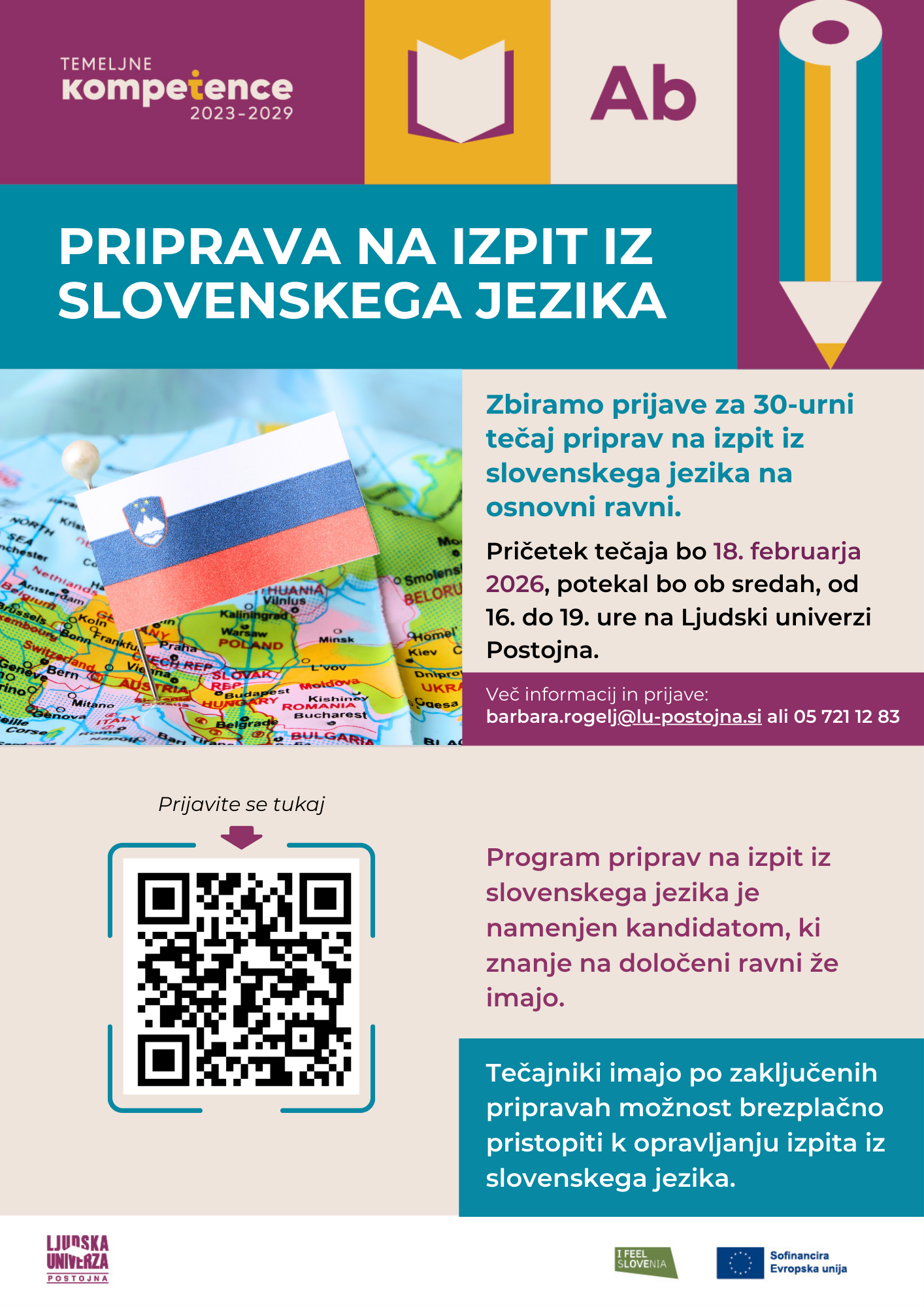 priprava na izpit iz slovenščine